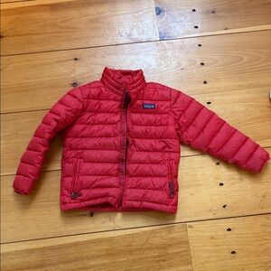 Patagonia Vibrant Red Quilted Jacket